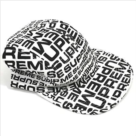 SUPREME Repeater Camp Cap White Hat NEW IN HAND! - Picture 3 of 5